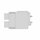 Dg390-5.0-02P-12-00A(H) | 3D Engineering Design File_0_90_degree_snapshot