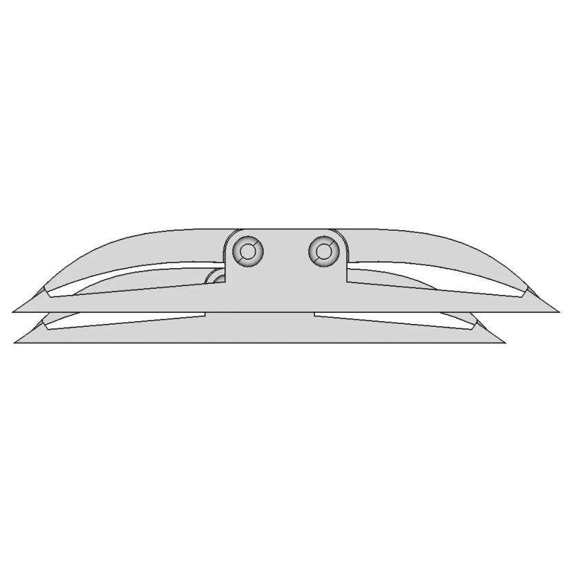 Yacht Stainless Steel Foldable Bollard | 3D Engineering Design File