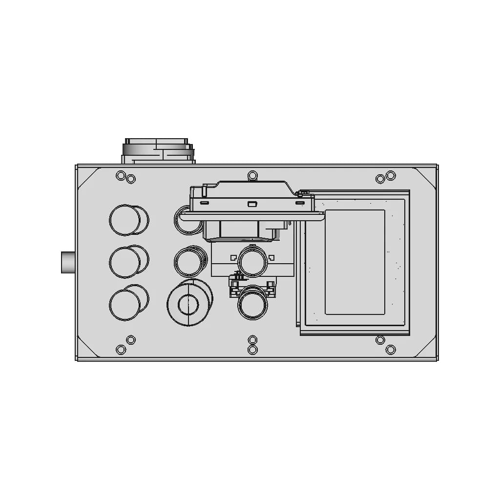 Small Control System Motor Vfd - Downloadable CAD Representation_270_0_degree_snapshot