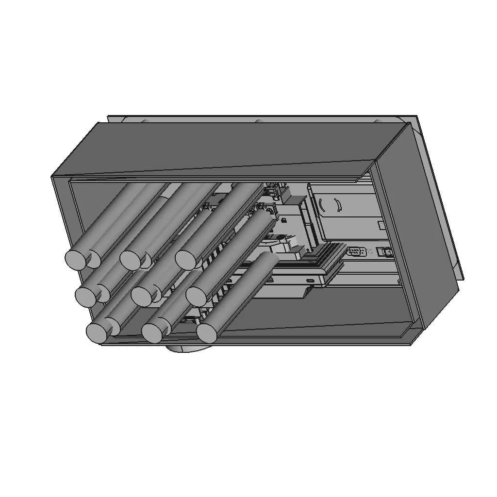 Small Control System Motor Vfd - Downloadable CAD Representation_60_30_degree_snapshot
