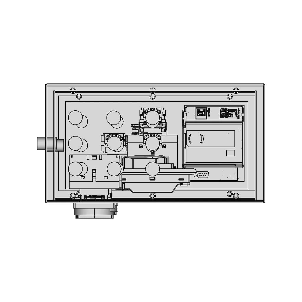 Small Control System Motor Vfd - Downloadable CAD Representation_90_0_degree_snapshot