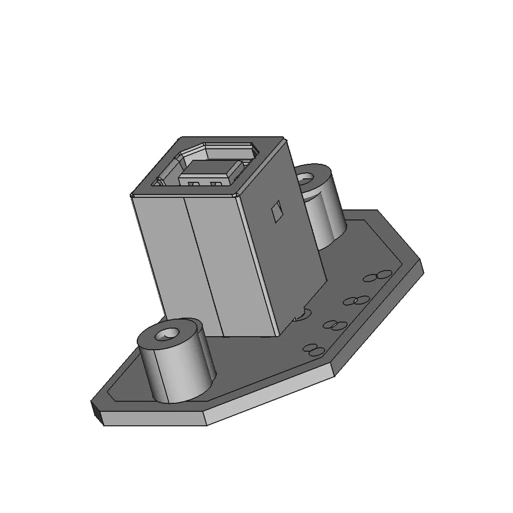 Usb B Adapter Pcba | 3D Engineering Design File_60_30_degree_snapshot