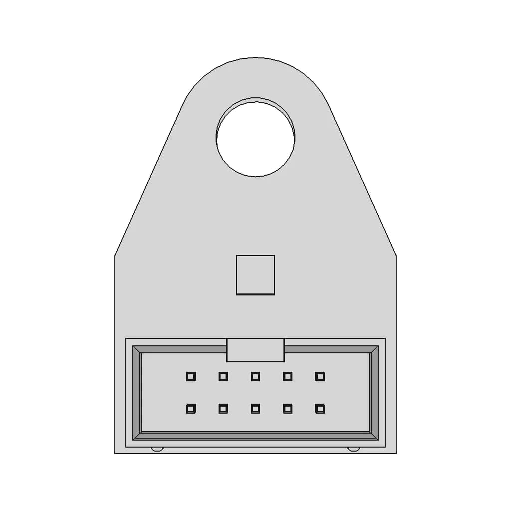 Duet3D Accelerometer V0.2 - Downloadable CAD Representation_0_0_degree_snapshot