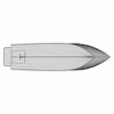 Ski Nautique, (Boat 2) | 3D Engineering Design File_270_0_degree_snapshot