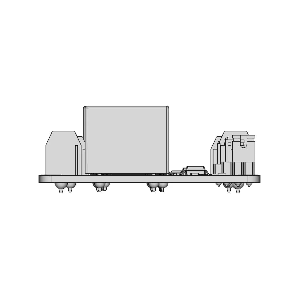 Dual Relay Module 5V, 12V, 24V - Standard Mechanical Component_90_0_degree_snapshot