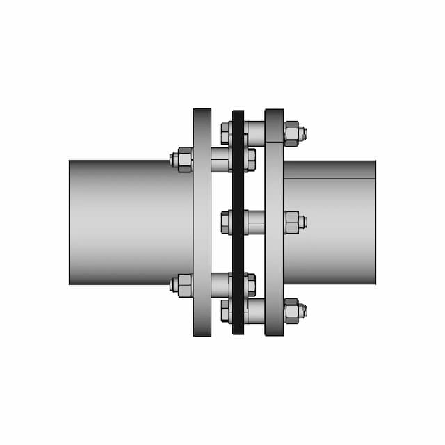 Flexible (Elastic) Coupling | 3D Engineering Design File