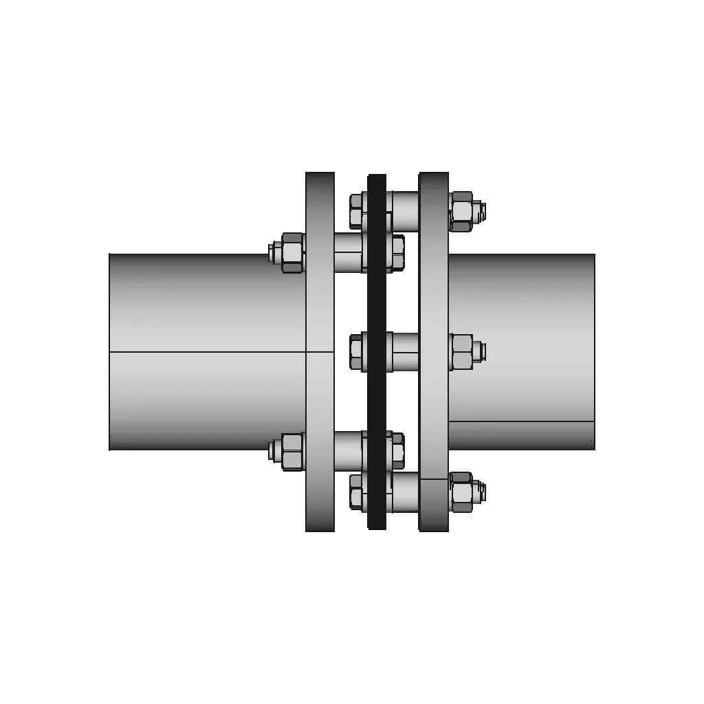 Flexible (Elastic) Coupling | 3D Engineering Design File_270_0_degree_snapshot