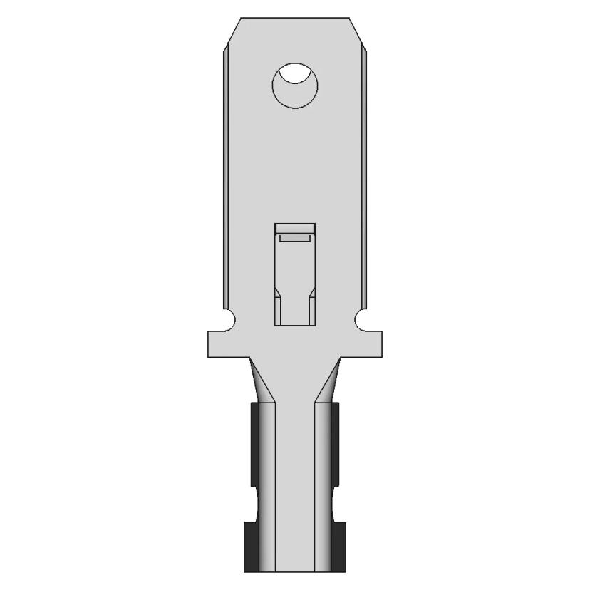 Terminal L15 Spade Connector - Standard Mechanical Component