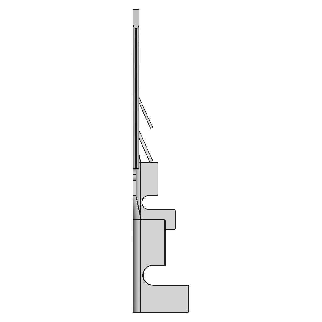 Terminal L15 Spade Connector - Standard Mechanical Component_0_90_degree_snapshot