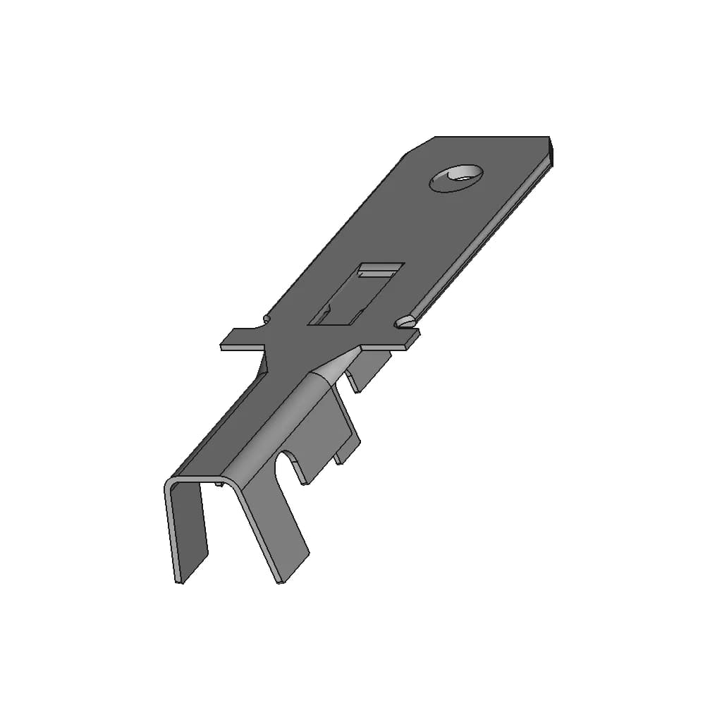 Terminal L15 Spade Connector - Standard Mechanical Component_60_30_degree_snapshot