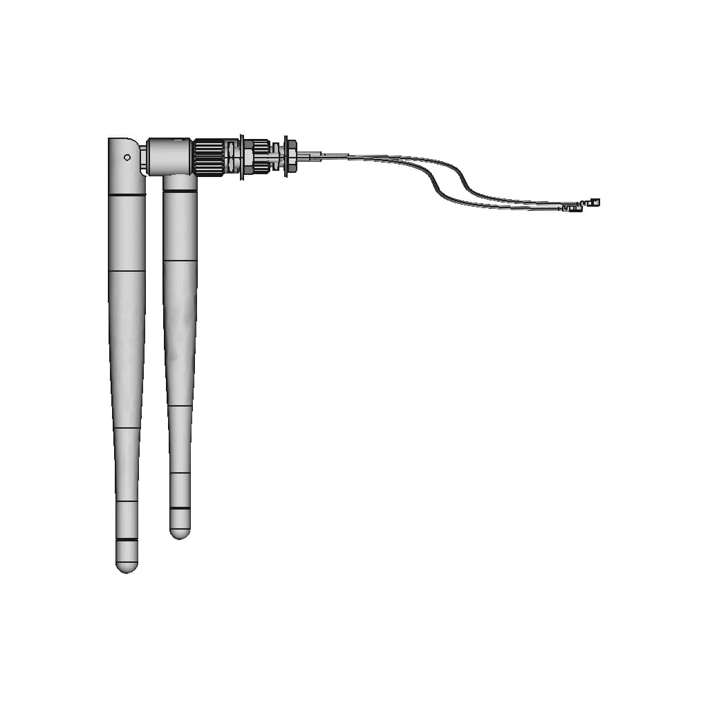 Sma To Umcx Cable With Antenna | 3D Engineering Design File_270_0_degree_snapshot