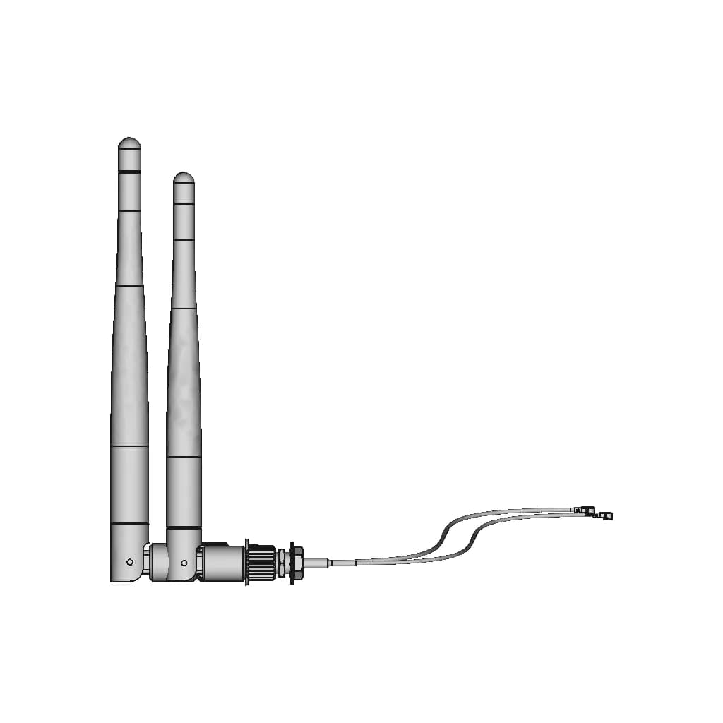 Sma To Umcx Cable With Antenna | 3D Engineering Design File_90_0_degree_snapshot