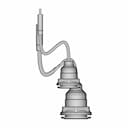 Usb-C Bulkhead Connector - Downloadable CAD Representation_0_90_degree_snapshot