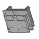 Din Rail Plastic Enclosures Box Brt-80006 | High-Quality CAD Model_60_30_degree_snapshot