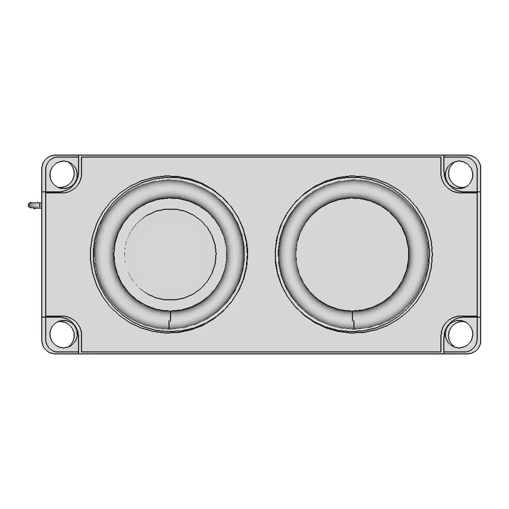 Mini Speaker 5W 8Ohm 100Mmx45Mm - Standard Mechanical Component_270_0_degree_snapshot