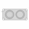 Mini Speaker 5W 8Ohm 100Mmx45Mm - Standard Mechanical Component_270_0_degree_snapshot