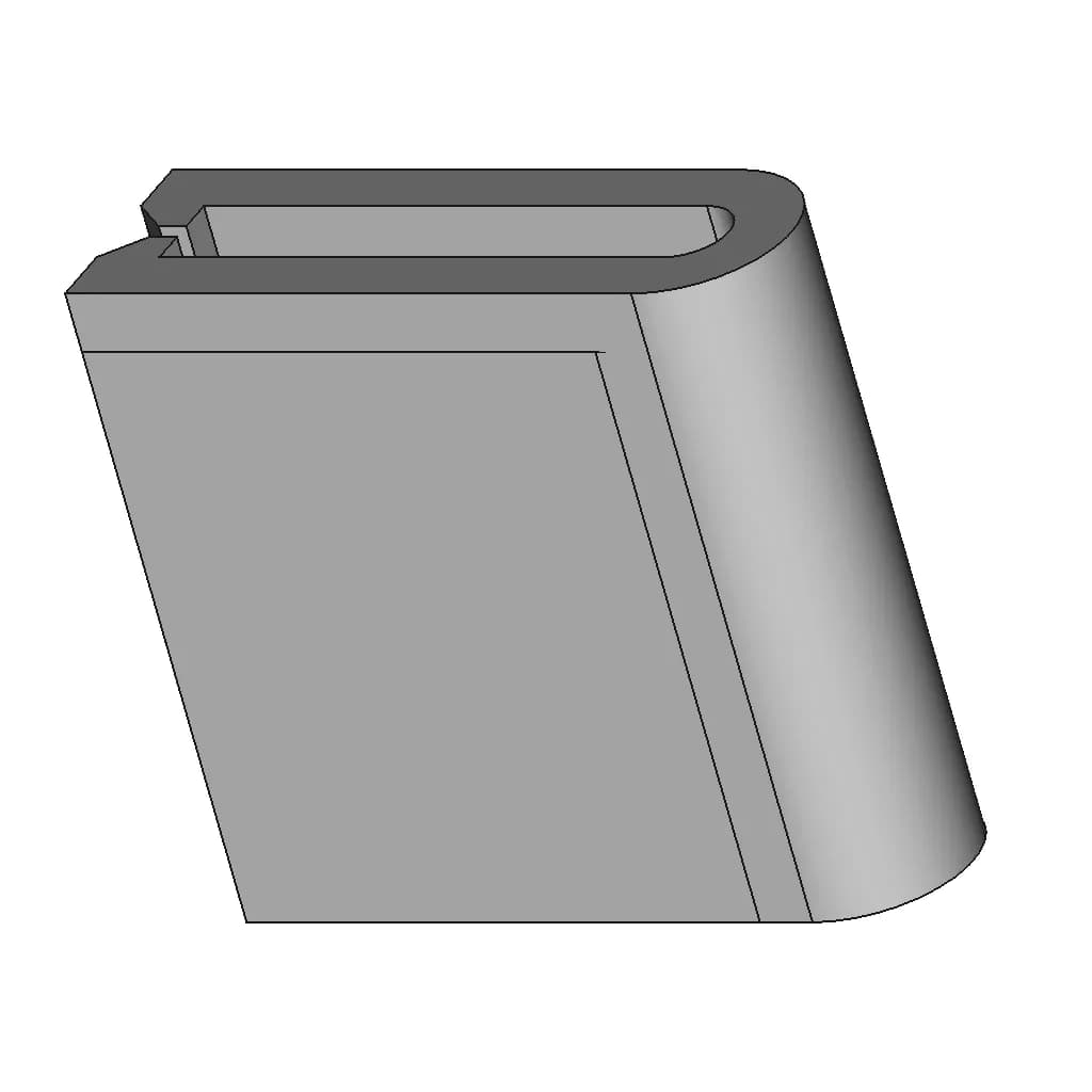 Wire Organiser Clip - Standard Mechanical Component_60_30_degree_snapshot