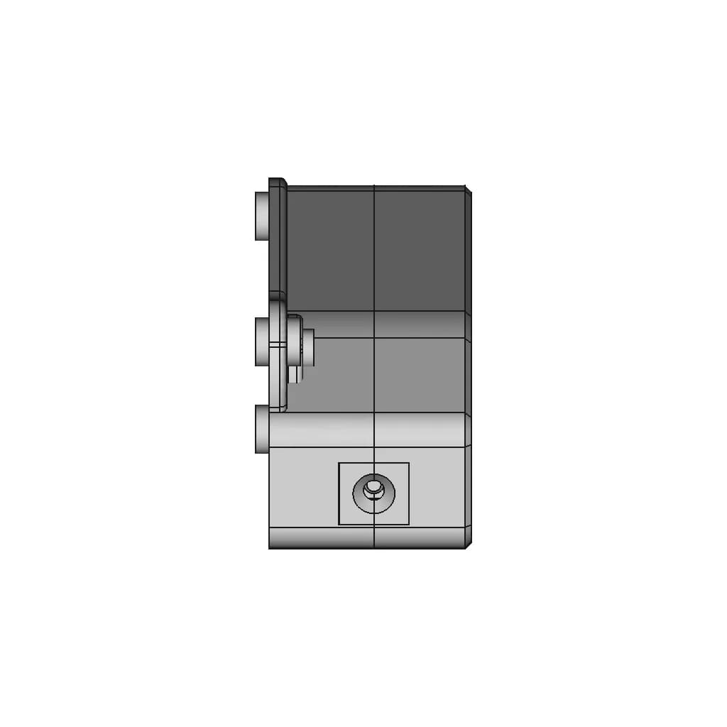 Diesel Heater Pump Housing - Standard Mechanical Component_0_270_degree_snapshot