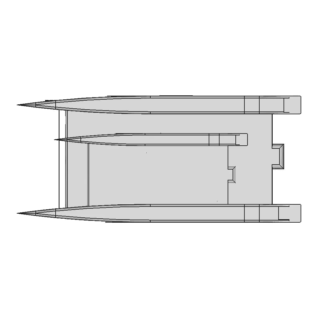 Hakuna Matata ''Catamaran'' - Downloadable CAD Representation_90_0_degree_snapshot