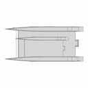 Hakuna Matata ''Catamaran'' - Downloadable CAD Representation_90_0_degree_snapshot