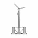 Oc4 Wind Turbine | High-Quality CAD Model_0_0_degree_snapshot