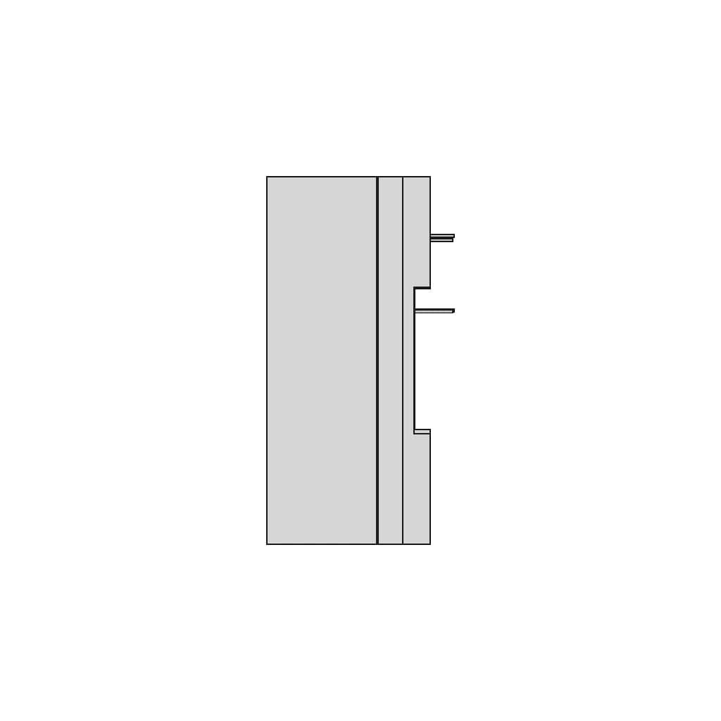 Nmea Buffer With 7 Segment Display - Downloadable CAD Representation_0_90_degree_snapshot