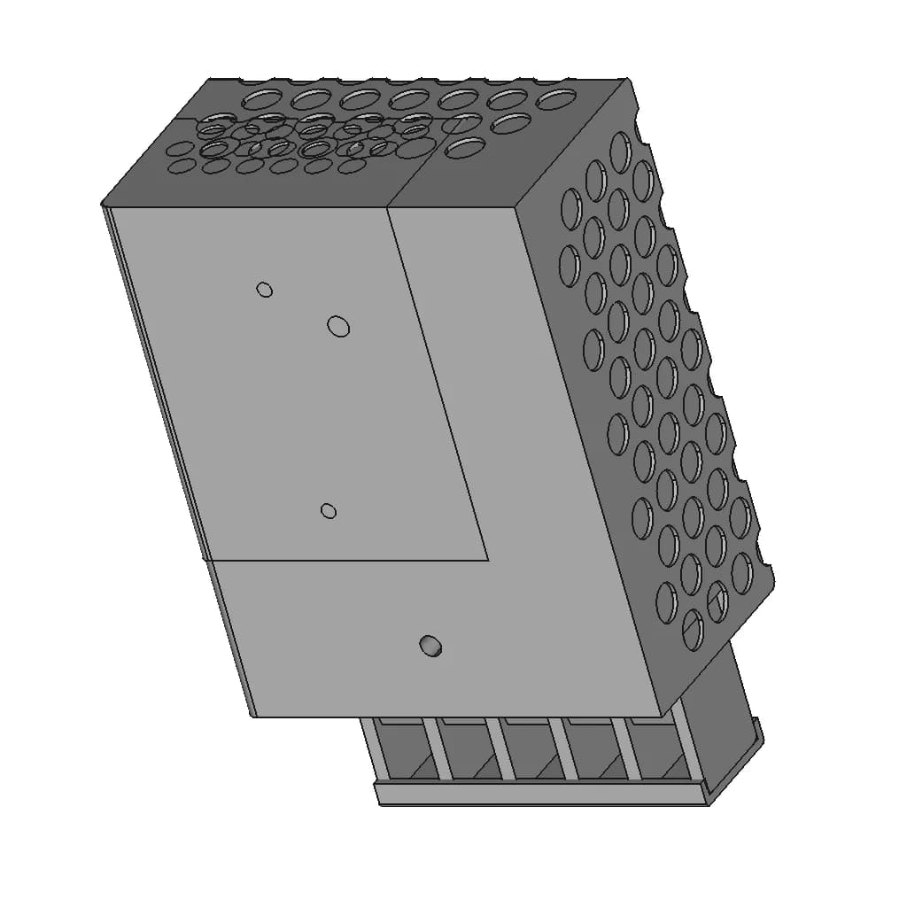 Rs-15 Series Meanwell Power Supply | High-Quality CAD Model_60_30_degree_snapshot