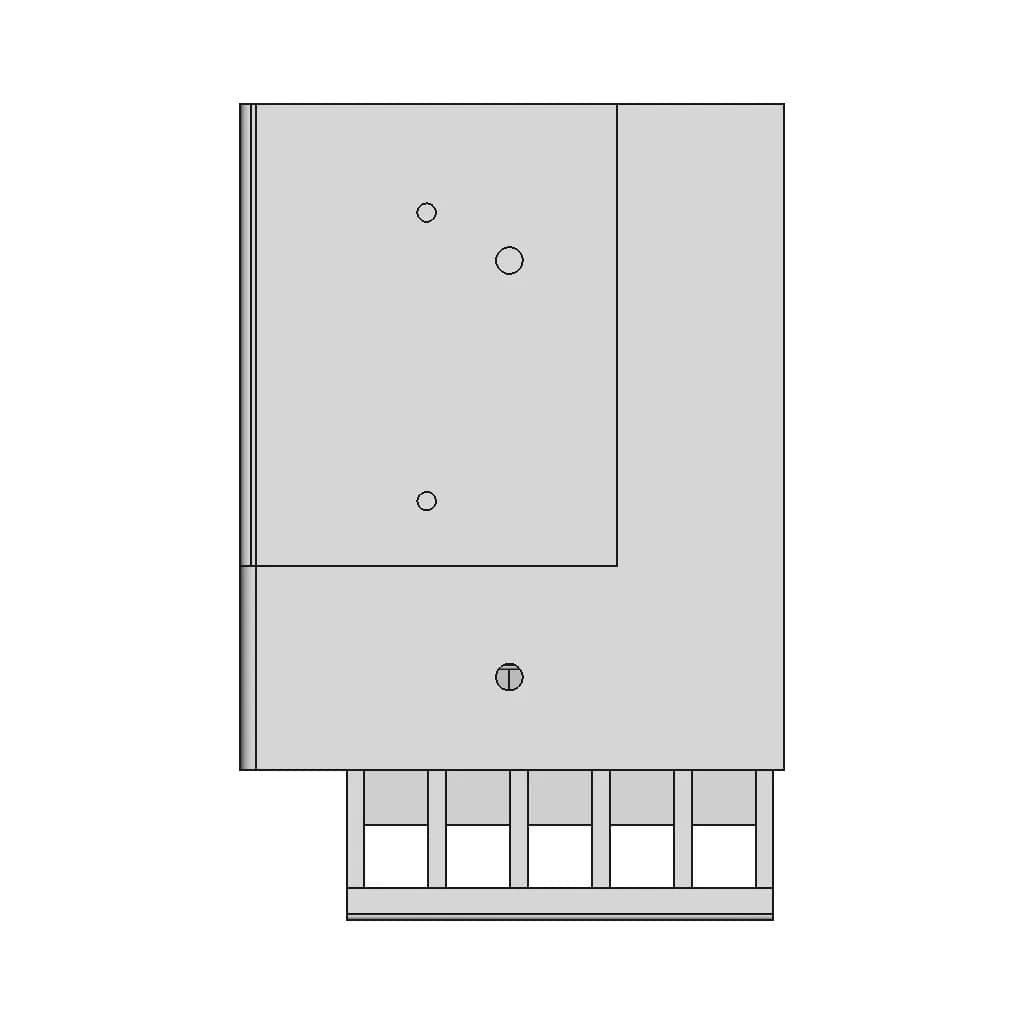 Rs-15 Series Meanwell Power Supply | High-Quality CAD Model_90_0_degree_snapshot