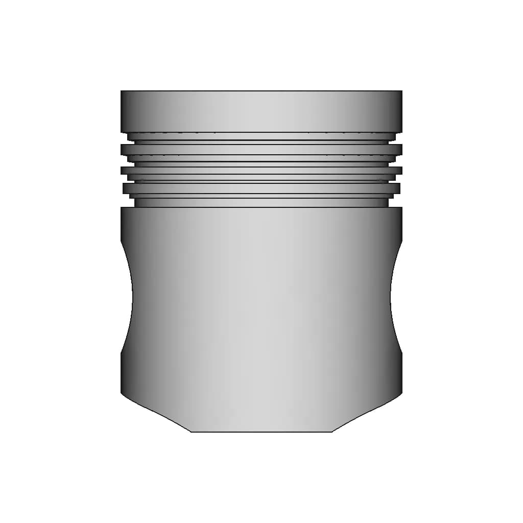 Diesel Piston - Standard Mechanical Component_0_270_degree_snapshot