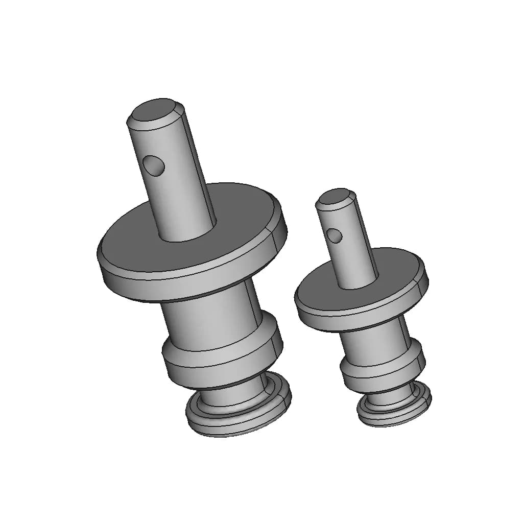 Locking Pin Es6Ccorange | 3D Engineering Design File_60_30_degree_snapshot