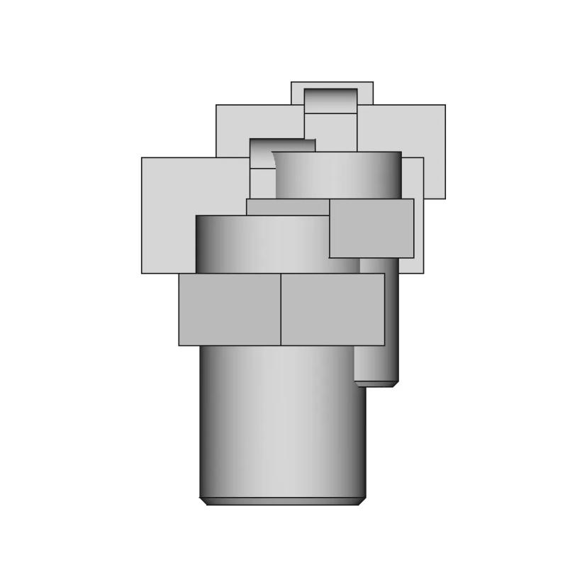 Micro-C Nmea 2000 Seatalk Nmea 2K Connector Pcb Rough | High-Quality CAD Model