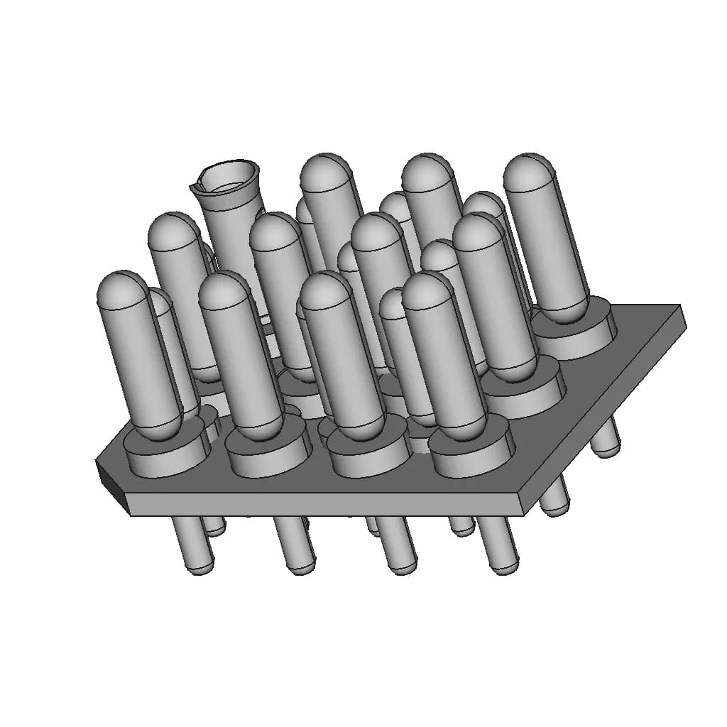 Molex 09-18-5121 | High-Quality CAD Model_60_30_degree_snapshot