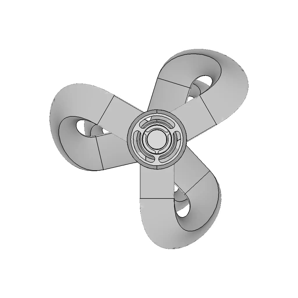 Sharrow Propeller | 3D Engineering Design File_270_0_degree_snapshot