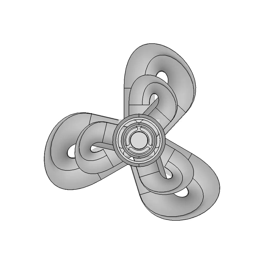 Sharrow Propeller | 3D Engineering Design File_90_0_degree_snapshot