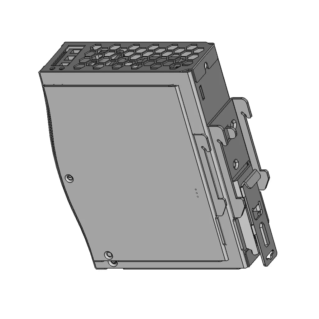 Mean Well Ddr-120 | 3D Engineering Design File_60_30_degree_snapshot