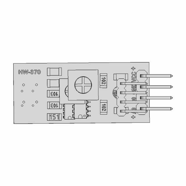 Tcrt5000 - Downloadable CAD Representation