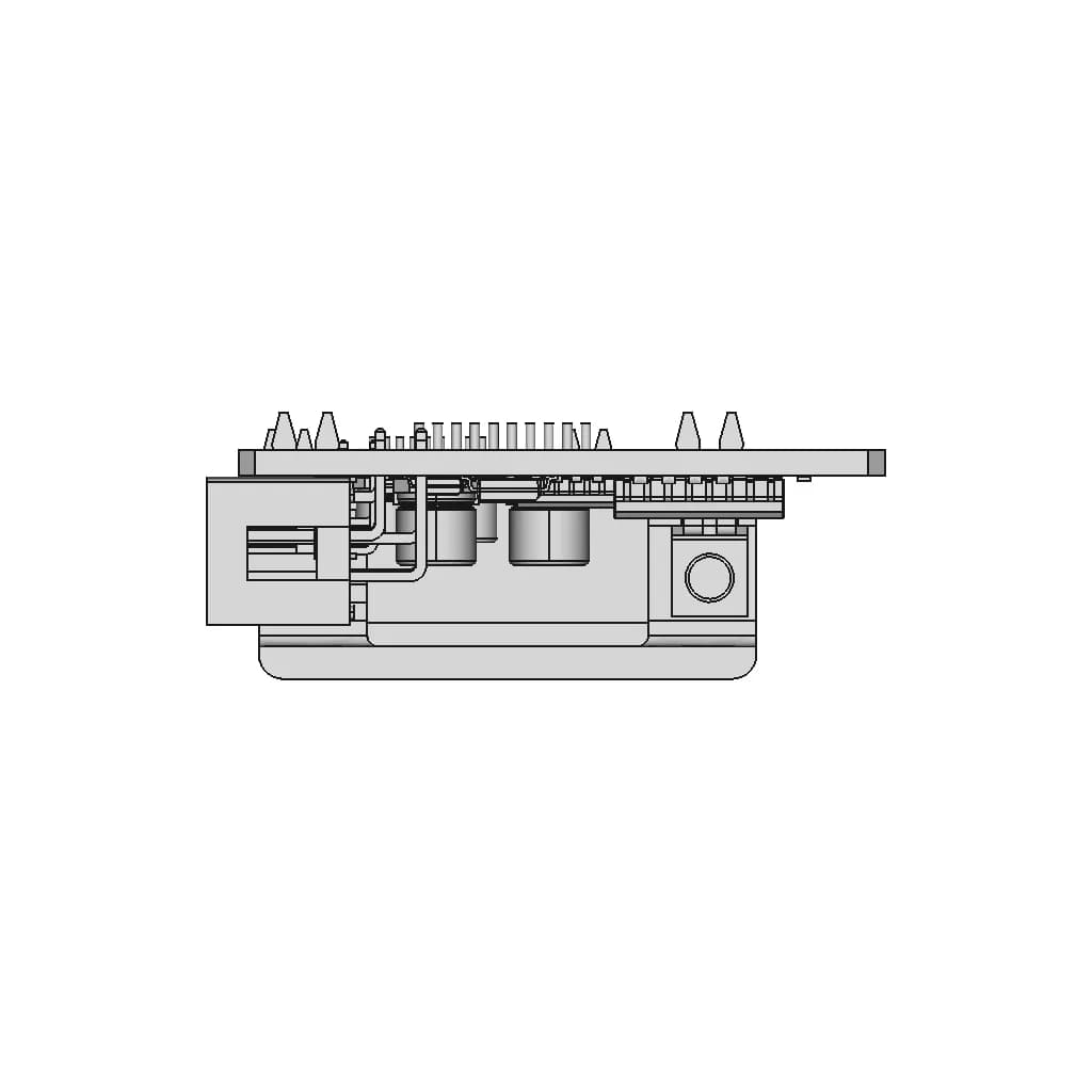 Printed Circuit Board Assembly | High-Quality CAD Model_270_0_degree_snapshot