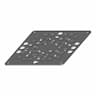 Grid For Fan 92X92 - Downloadable CAD Representation_60_30_degree_snapshot