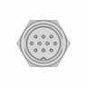 Gx20 Aviation Connectors With 2, 3, 4, 5, 6, 7, 8, 9, 10, 12, 14. And 15 Pins. | 3D Engineering Design File_0_270_degree_snapshot