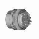Gx20 Aviation Connectors With 2, 3, 4, 5, 6, 7, 8, 9, 10, 12, 14. And 15 Pins. | 3D Engineering Design File_60_30_degree_snapshot