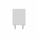 Hf115F 2Forma 5.04Mm Relay - Standard Mechanical Component_0_270_degree_snapshot