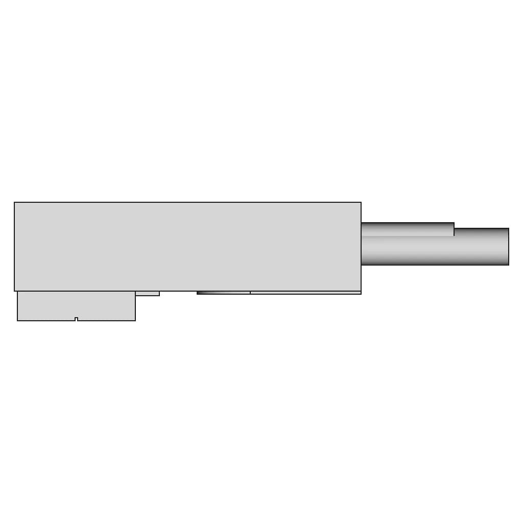 Akusense Ten08-2.5Nc - Downloadable CAD Representation_270_0_degree_snapshot