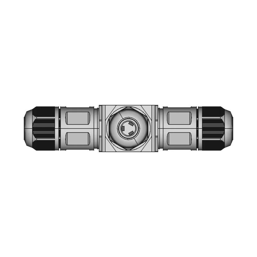 Screw-Less Waterproof Connector M684-T, M684-X, M684-Y, M684-F, M684-H, M684-S - Downloadable CAD Representation