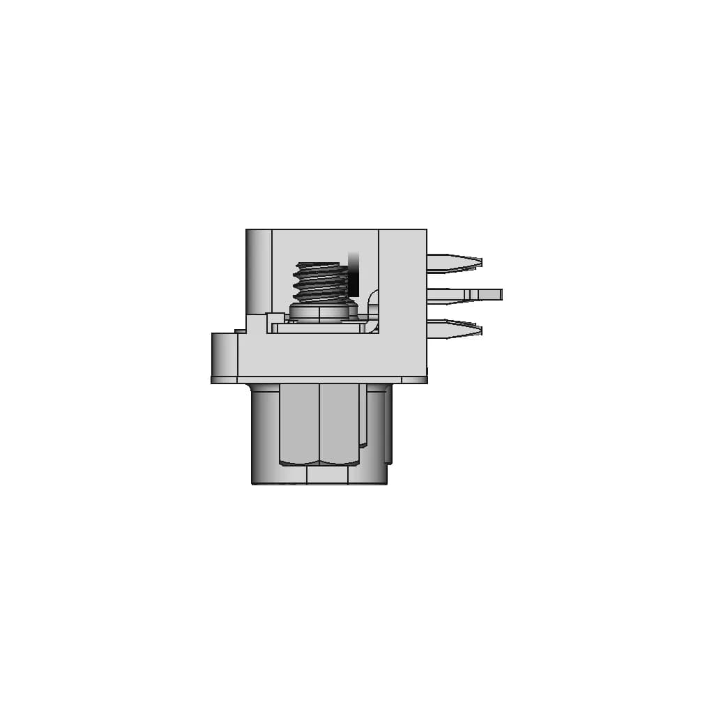 Dsub Hd 15 Pins Connectors - Standard Mechanical Component_0_90_degree_snapshot