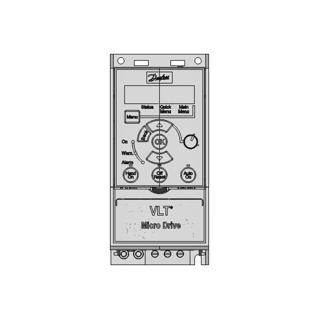 132F0017 - Fc-051Pk37T4E20H3Xxcxxxsxxx - Danfoss | 3D Engineering Design File_0_0_degree_snapshot