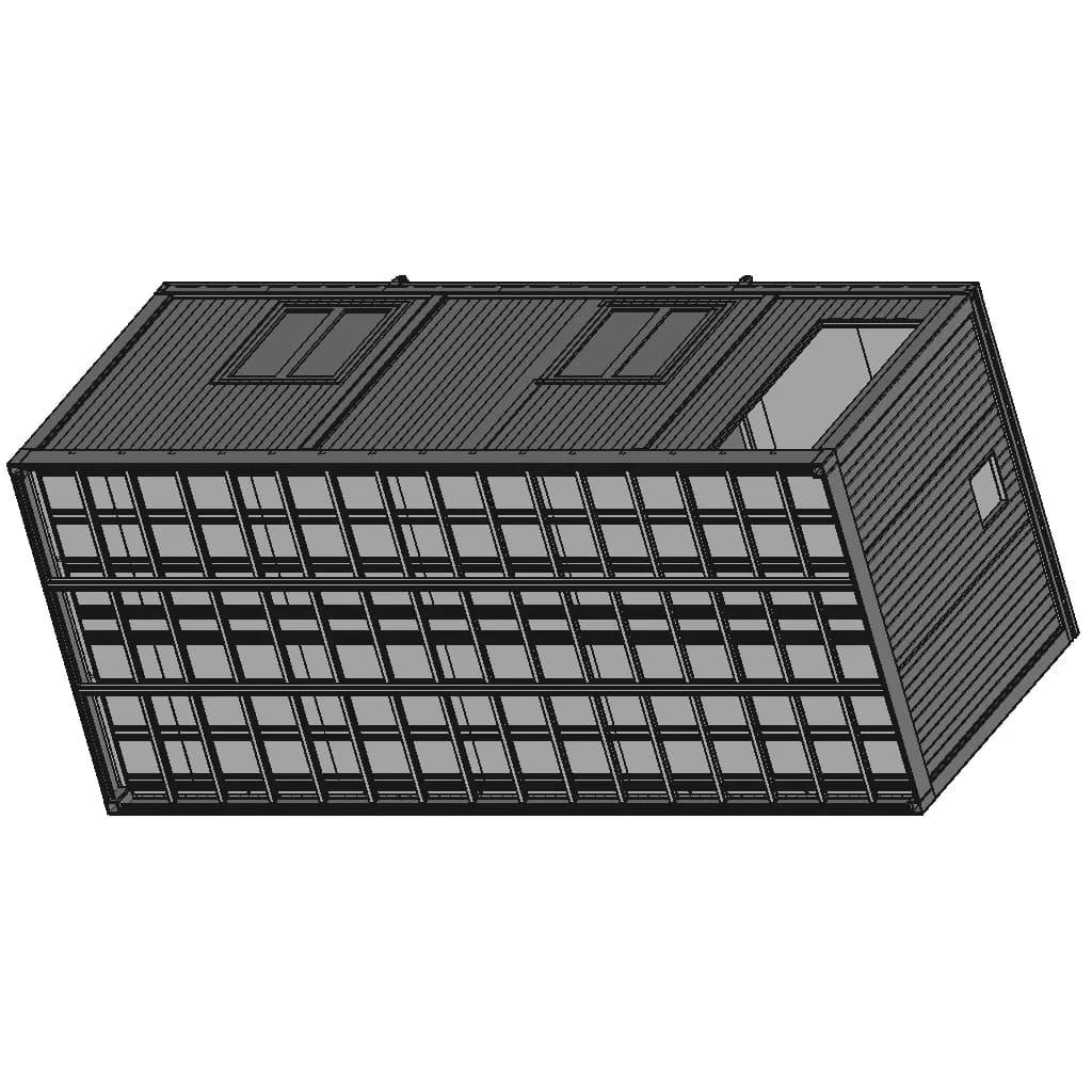 3*7 Container - Downloadable CAD Representation_60_30_degree_snapshot