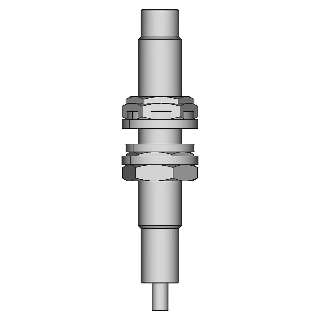 Inductive Proximity Switch M8X1 | High-Quality CAD Model_90_0_degree_snapshot