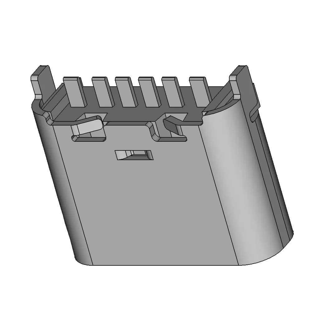 Usb C (Type-C-31-D-08A) - Standard Mechanical Component_60_30_degree_snapshot