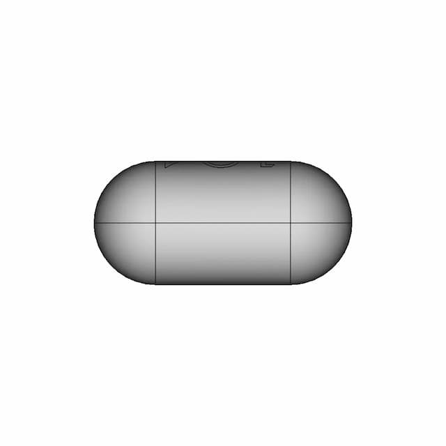Capacitor_Pol_P100_D2.4L4.2 - Standard Mechanical Component
