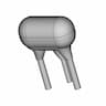 Capacitor_Pol_P100_D2.4L4.2 - Standard Mechanical Component_60_30_degree_snapshot